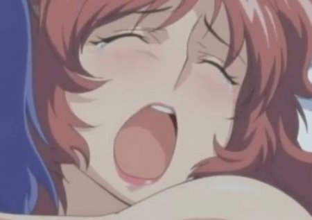 Две хентай девушки устроили общему парню секс-аниме втроём Две хентай девушки устроили общему парню секс-аниме втроём