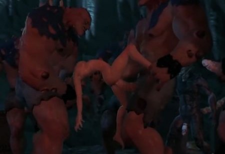 Искательница приключений выебана огромными членами пещерных чудовищ Искательница приключений выебана огромными членами пещерных чудовищ